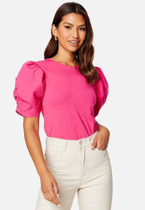 BUBBLEROOM Wesley puff sleeve top