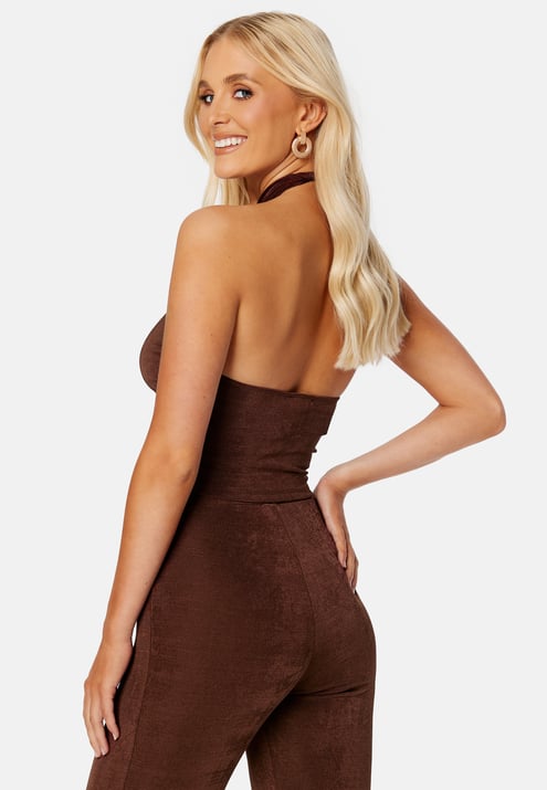 BUBBLEROOM Wiley halterneck top