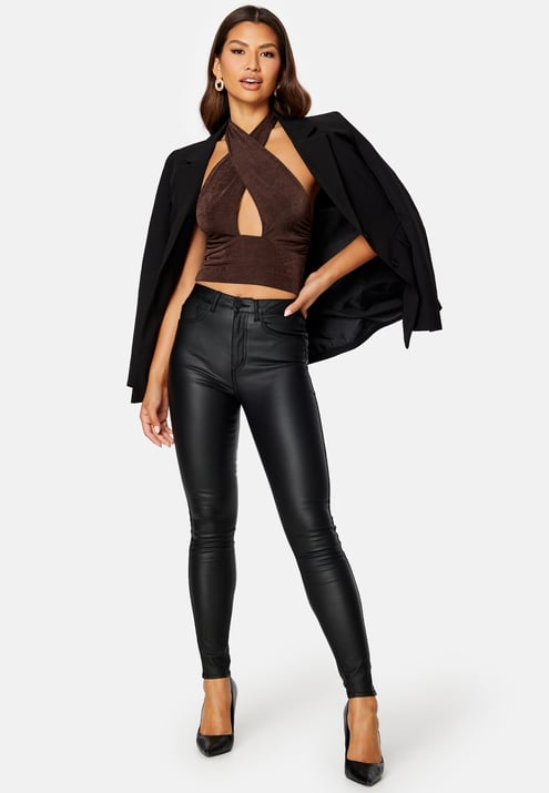 BUBBLEROOM Wiley halterneck top