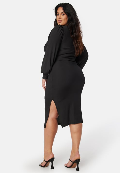 BUBBLEROOM Gry Balloon Sleeve Dress