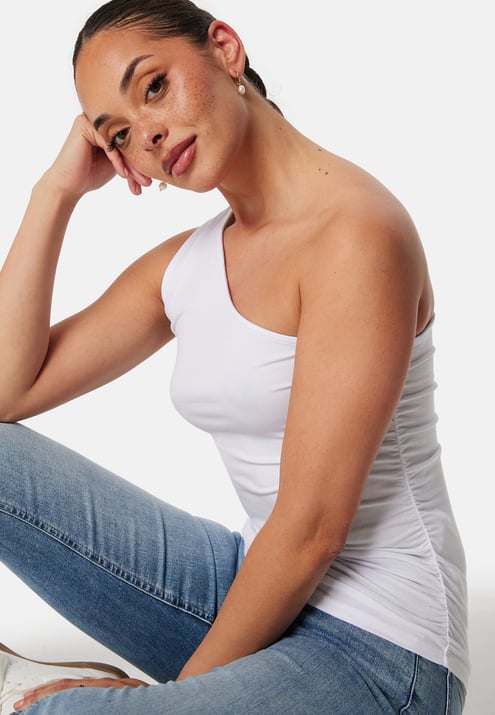 BUBBLEROOM One Shoulder Top