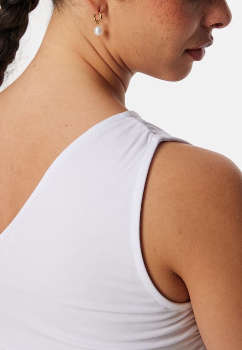 BUBBLEROOM One Shoulder Top