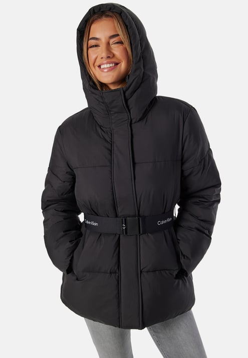 Calvin Klein Jeans Logo Belt Short Puffer