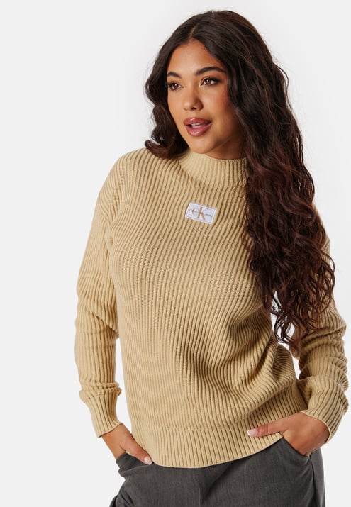 Calvin Klein Jeans Woven Label Loose Sweater