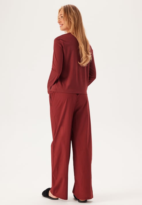 Calvin Klein L/S SLEEP SET (COTTON TEE/PANT)