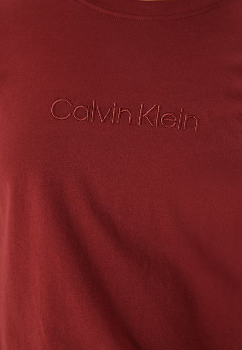 Calvin Klein L/S SLEEP SET (COTTON TEE/PANT)