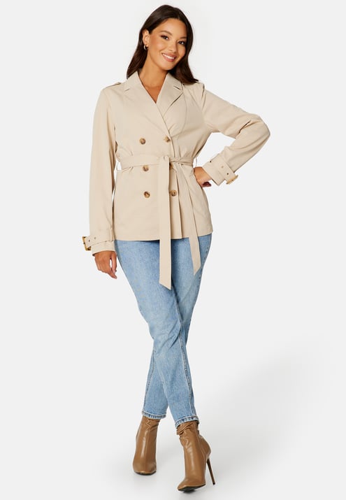 Chiara Forthi Cendra Short Trench Coat