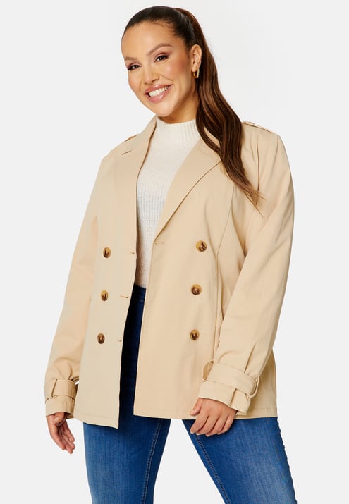 Chiara Forthi Cendra Short Trench Coat