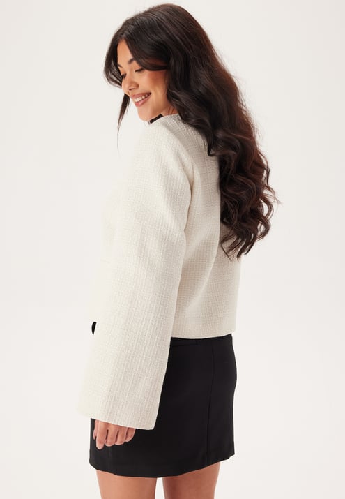 Chiara Forthi Wide Sleeve Bouclé Jacket