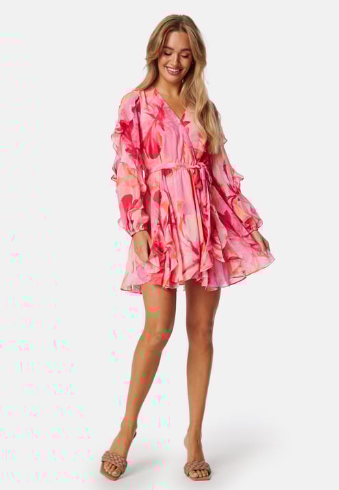 FOREVER NEW Cinzia Ruffle Mini Dress
