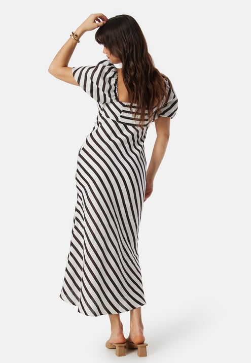FOREVER NEW Stripe Midi Dress
