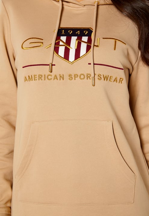GANT Archive Shield Hoodie Dress