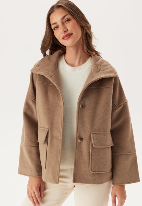 GANT Cropped Wool Jacket