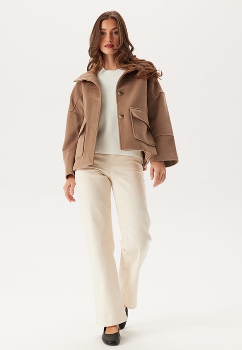 GANT Cropped Wool Jacket