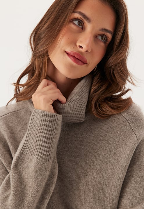 GANT Herringbone Detail Rollneck Dr
