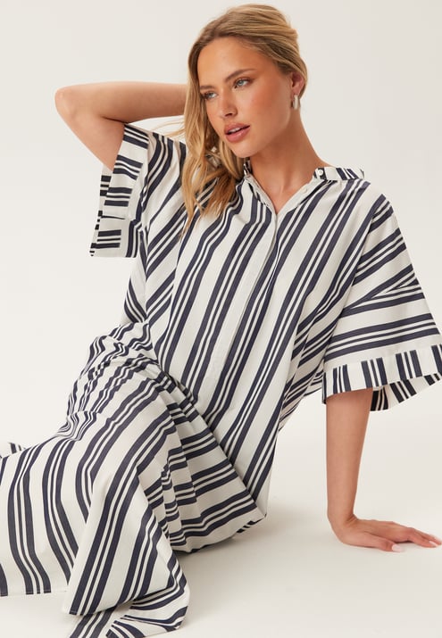 GANT Os Striped Caftan Dress
