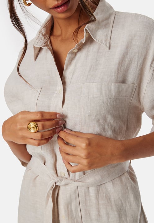 GANT Rel Linen SS Shirt Dress