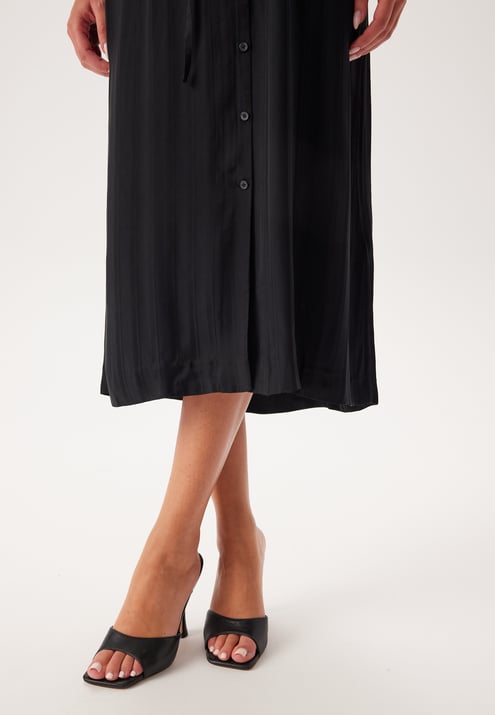 GANT Relaxed Satin Stripe Shirt Dress