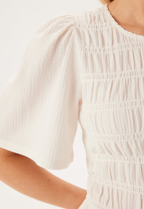 Happy Holly Butterfly Sleeve Smock Top