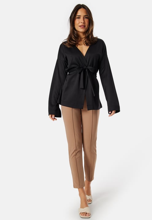 Happy Holly Dawn Jersey Blazer