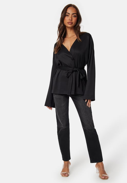 Happy Holly Dawn Jersey Blazer