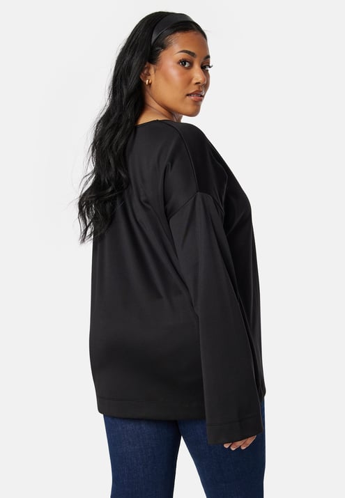 Happy Holly Dawn Jersey Blazer