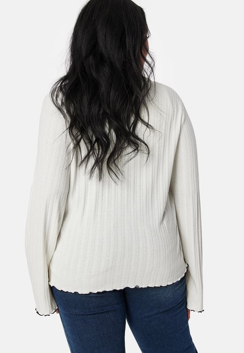 Happy Holly Knitted Tie Top