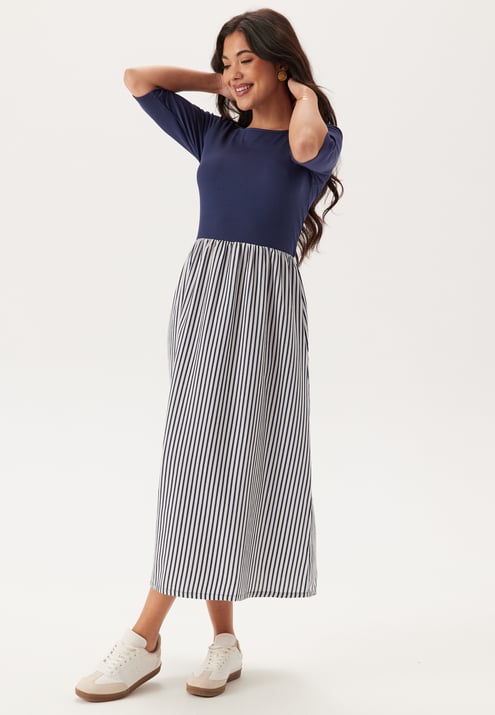 Happy Holly Fabric Mix Dress