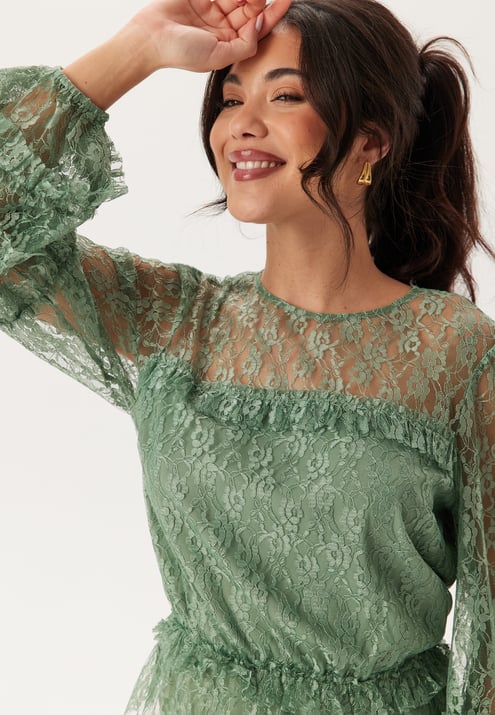 Happy Holly Lace Blouse