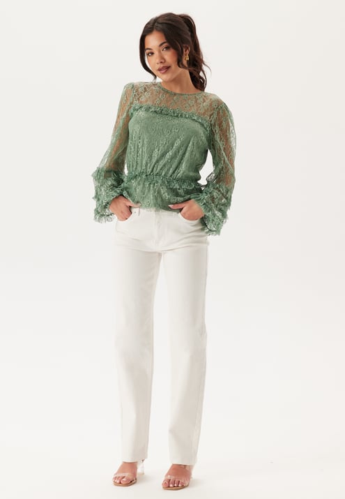 Happy Holly Lace Blouse