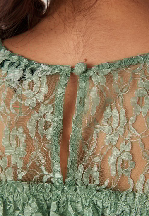 Happy Holly Lace Blouse
