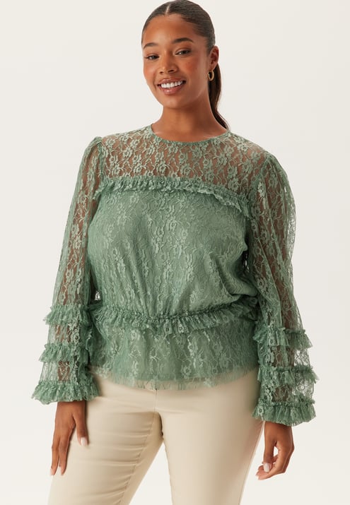Happy Holly Lace Blouse