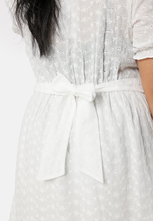 Happy Holly Broderie Anglaise Dress