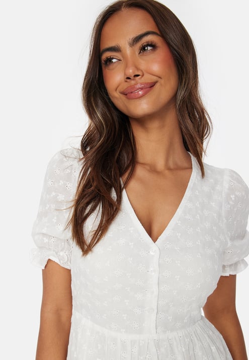 Happy Holly Broderie Anglaise Dress