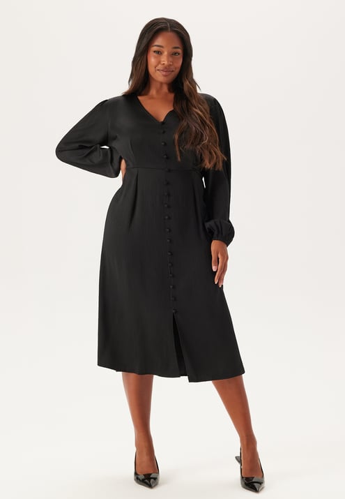 Happy Holly Gwen Satin Dress