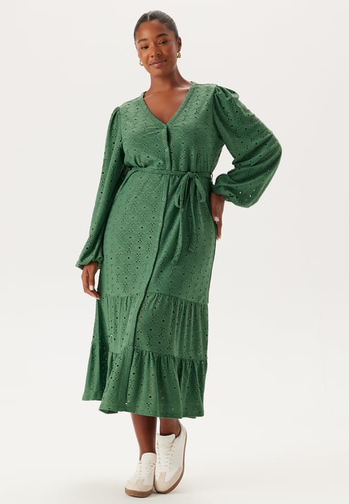Happy Holly Soft Broderie Anglaise Dress