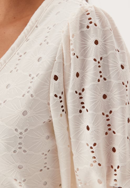 Happy Holly Soft Broderie Anglaise Dress