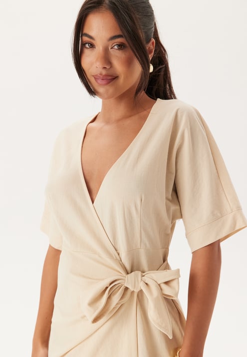 Happy Holly Soft Kimono Sleeve Dress