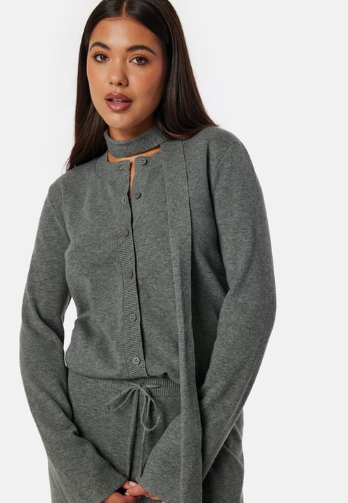 Josefin Lavold X Bubbleroom Josefin Knitted Scarf Cardigan