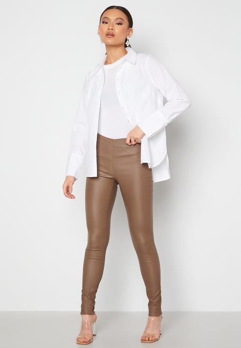 Object Collectors Item Objbelle Coated Leggings