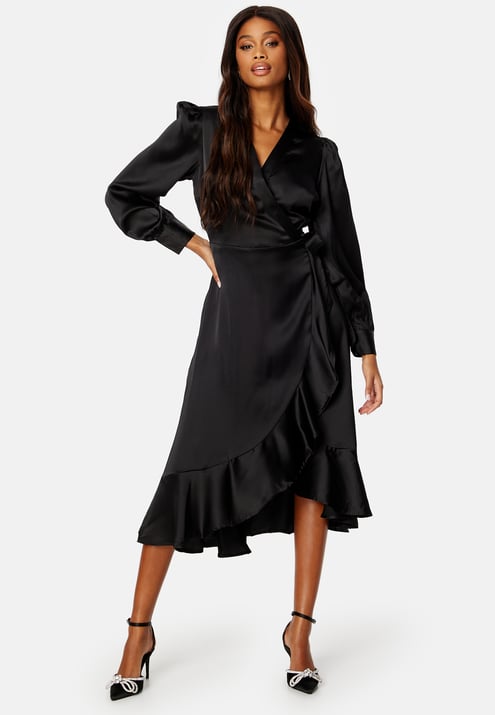 Object Collectors Item Objsateen Wrap Dress
