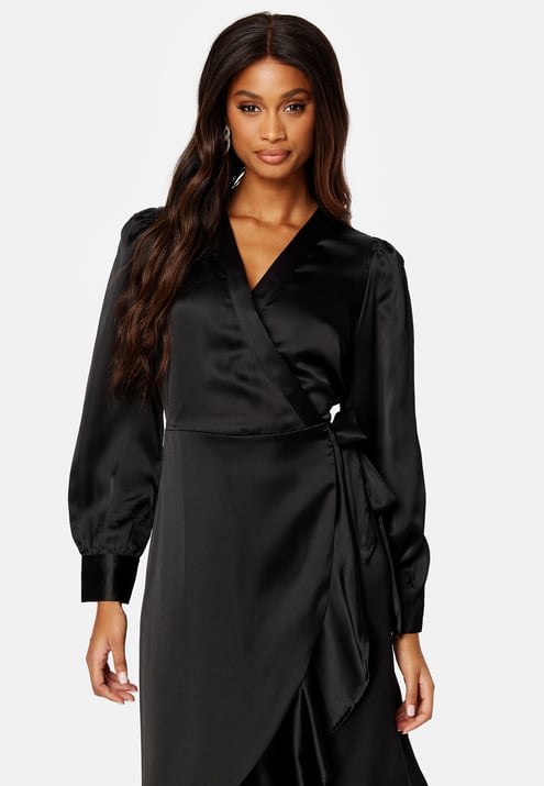 Object Collectors Item Objsateen Wrap Dress