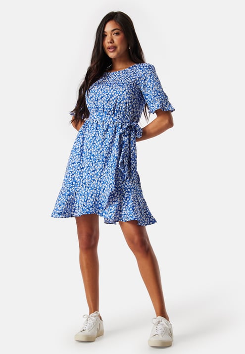 ONLY Onl New Olivia Short Wrap Dress