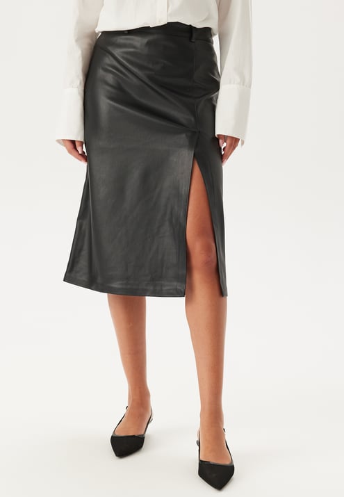 ONLY Onlmagga Faux Leather Skirt