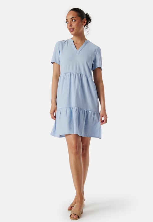 ONLY Onltiri-Caro V-Nec Lin Dress