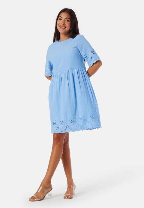 Pieces Pcalmina Embroidery Dress