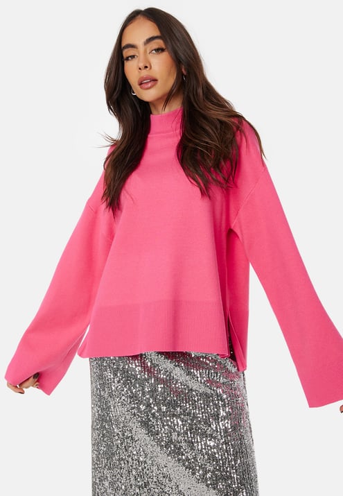 Pieces Pcfenda LS High Neck Knit