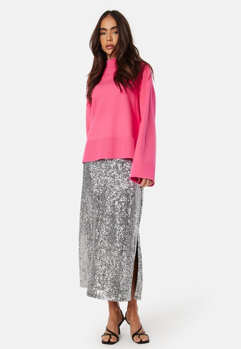 Pieces Pcfenda LS High Neck Knit