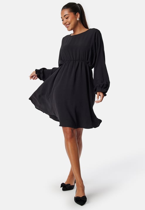 Pieces Pcklore Ls O Neck Dress