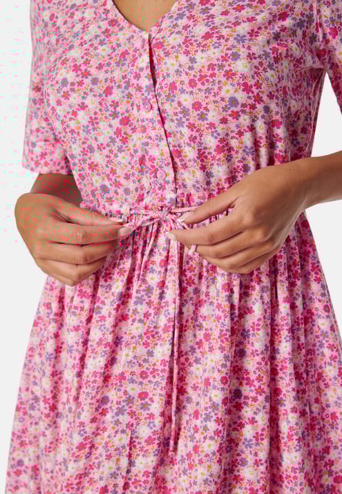Pieces Pctala String Tie Midi Dress